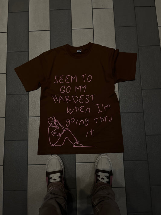 “Seem to go my hardest” T-shirt