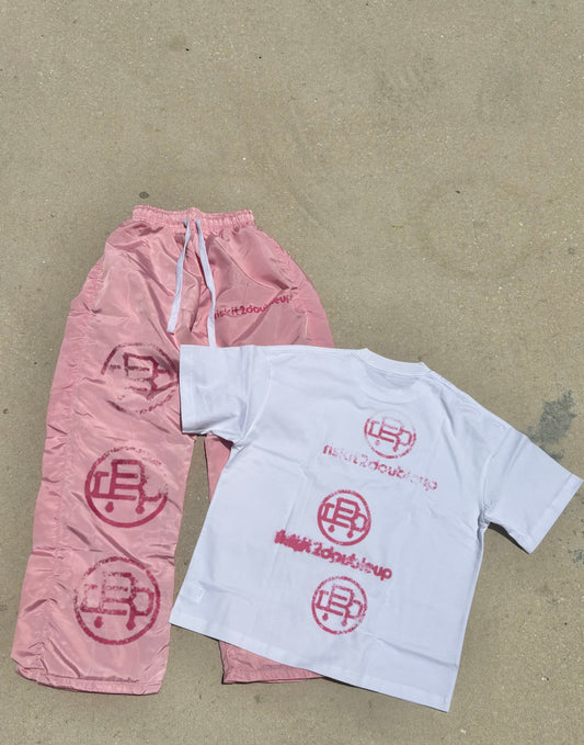 pink (FADED) RISKIT2DOUBLEUP SET